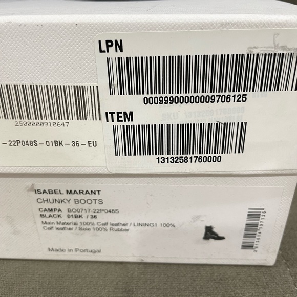 Isabel Marant Combat Boots - Picture 6 of 7